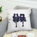 Axyaa Rainbow High Pillowcases 45*45 Decorative Cushion Covers for Home Décor