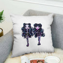 Axyaa Rainbow High Pillowcases 45*45 Decorative Cushion Covers for Home Décor
