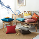 Axyaa Outdoor Garden Chair Cushion Cover in Solid Color, 45x45cm & 50x50cm
