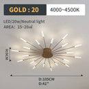 Axyaa LED Ceiling Chandelier for Home Living Room Bedroom Kitchen Dining Decor