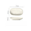 Axyaa Ceramic Plate Set for High-end Dining Experience