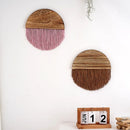 Axyaa Semicircle Macrame Wall Hanging in Colorful Nordic Style