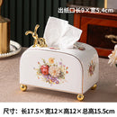 Axyaa Ceramic Living Room Paper Box for Dining Table and Coffee Table