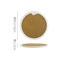 Axyaa Solid Color Pearl Dot Ceramic Sushi Dessert Steak Plate Set for Molecular Cuisine