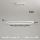 Axyaa LED Ring Pendant Light Modern Nordic Lamp Chandelier