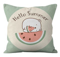 Axyaa Mini Embrace Pillowcase Household Suit 45*45cm Sofa Cushion Covers