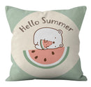 Axyaa Mini Embrace Pillowcase Household Suit 45*45cm Sofa Cushion Covers