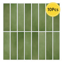 Axyaa Decorative 3D Tile Sticker Peel Stick Backsplash Kitchen Wall Panel Waterproof