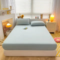 Axyaa Soft Cotton Mattress Cover for Single/Double/King/Queen Bed