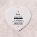 Axyaa Personalized Ceramic Photo Engraved Heartfelt Keepsake Gift