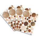 Axyaa Watercolor Boho Polka Dots Wall Decals - Nursery Kids Bedroom Stickers