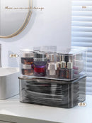 Axyaa Acrylic Makeup Organizer Transparent Dust-proof Cosmetics Storage Box