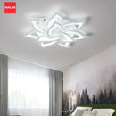 Axyaa Flower LED Ceiling Chandelier for Bedroom & Living Room