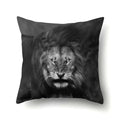 Lion Pattern Polyester Cushion Cover by Axyaa - Home decoration Pillow Cover