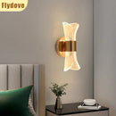 Axyaa Nordic Luxury LED Wall Lamp for Bedroom & Living Room