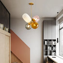 Axyaa Glass Balloon Pendant Light - Nordic Kids Bedroom Fixture