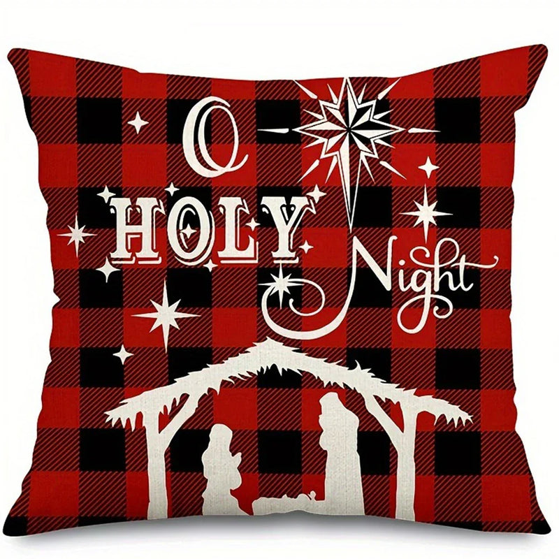 Christmas Decoration Pillowcase Axyaa Merry Christmas New Year Gift Sofa Cushion Cover