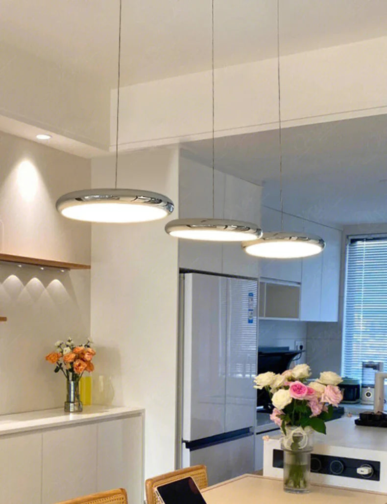Axyaa Nordic Pendant Lights: Modern Minimalist LED Hanging Lamp