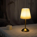 Axyaa Minimalist Fabric Desktop Lamp with USB Power & 3 Color Settings