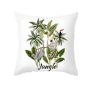 Axyaa Tropical Jungle Animals Pillowcases 45x45 cm Home Decor Sofa Cushion Cover