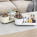 Axyaa Large Makeup Organizer: 360° Rotating Capacity for Vanity, Bathroom, Desk Storage