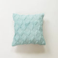 Geometric Plush Pillow Cover for Sofa, Nordic Home Decor by Axyaa