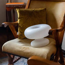 Axyaa Glass Body LED Desk Lamp for Modern Nordic Luxury Bedside Table