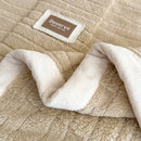 Axyaa Soft Velvet Double-Sided Fleece Blanket & Pillowcase Set for Warmth & Luxury