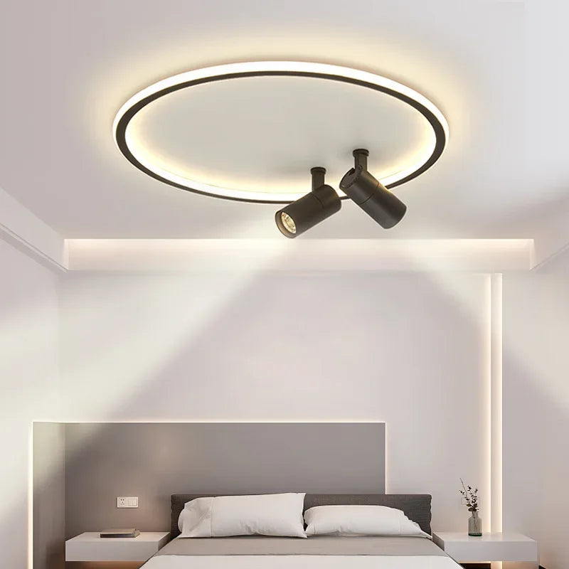 Axya LED Spotlight Chandelier Ceiling Light for Home Decor with Modern Aisle Ambiance