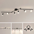 Axyaa Nordic Six Head LED Surface Spotlight for Indoor Lighting