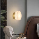 Axyaa Modern Spanish Marble Wall Lamp for Dining Room, Headboard & Aisle