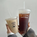 Axyaa Kawaii Tumbler with Straw Lid - Reusable BPA-Free Drinking Bottle