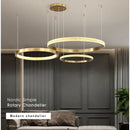 Axyaa Acrylic Pendant Chandelier: Modern, Elegant, Adjustable Ceiling Light