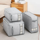 Axyaa Duvet Blanket Storage Bag: Big Capacity Clothing Organizer for Home Wardrobe