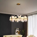 Axyaa Modern LED Chandeliers for Dining Room Indoor Pendant Lamp Lighting