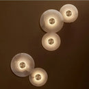 Axyaa Circular Marble Wall Lamp - Luxury Nordic Design