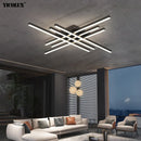 Axya LED Chandelier: Stylish Modern Lighting for Living, Dining, Bedroom, Kitchen, Hallways