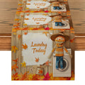 Axyaa Maple Leaf Table Runner Wedding Dining Coffee Table Long Cloth