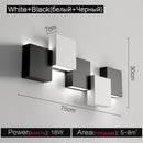 Modern Axyaa Wall Light: Ultra-Thin Bedside & Outdoor Small Wall Light for Bedroom & Walkway