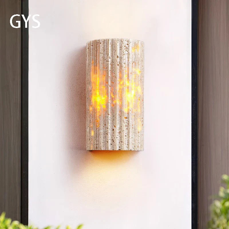 Axya Retro Garden Wall Lamp - Waterproof LED Atmosphere Light for Outdoor Courtyard