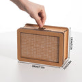 Axyaa Wooden Piggy Bank with Money Goals Counter for Kids and Adults