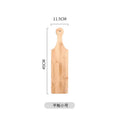 Axyaa Wooden Plate for Fat Beef & Lamb Rolls, Hot Pot Side Dish, Specialty Dishes