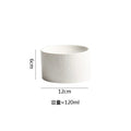 Axyaa Solid Color Ceramic Dinner Plates for Hotel & Restaurant Tableware