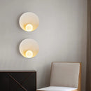 Axyaa Resin Shell Wall Lamp Asian Style LED Sconces for Home Decor