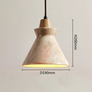 Axyaa Wabi Sabi Walnut Stone LED Pendant Light Home Decor Restaurant Clothing Store
