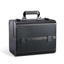 Axyaa Makeup Train Case with Adjustable Sliding Trays & Lockable Compartments