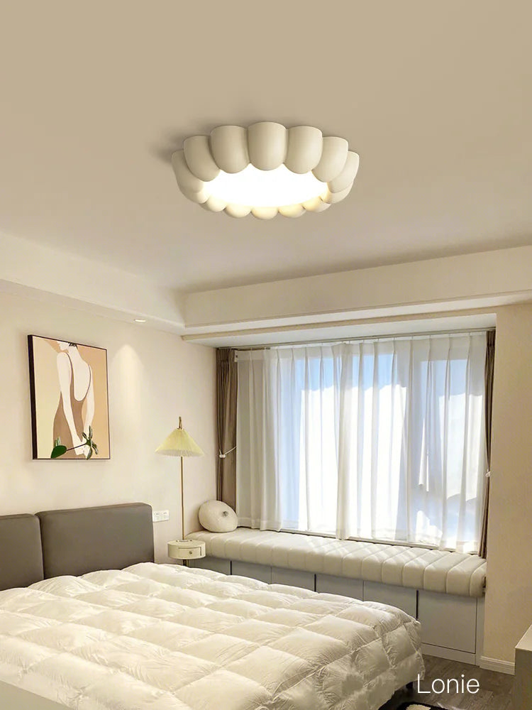 Axyaa Cream Wind Spectrum Bedroom Ceiling Lights