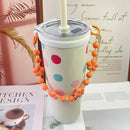 Axyaa Water Bottle Handle Strap for Stanley Sippy Tumbler - Portable Cup Accessories