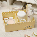 Axyaa Desktop Cosmetic Organizer Plastic Storage Box for Bathroom & Kitchen Organization