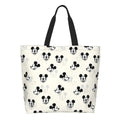 Axyaa Mickey Mouse Head Shoulder Bag - Large Capacity Stylish Women's Shopping Bag